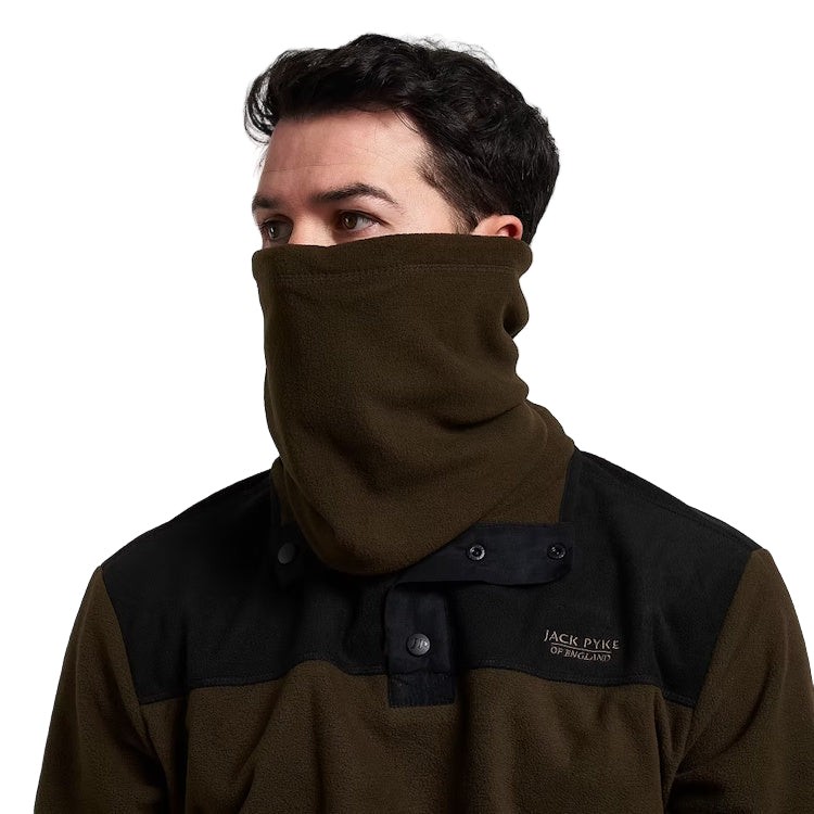 Jack Pyke Country Fleece Neck Gaiter - Dark Olive