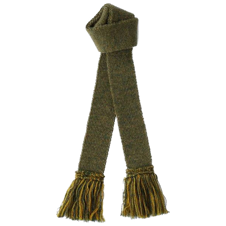 Pennine Merino Contrast Garters - Old Sage