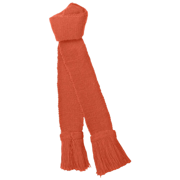 Pennine Merino Wool Garters - Orange