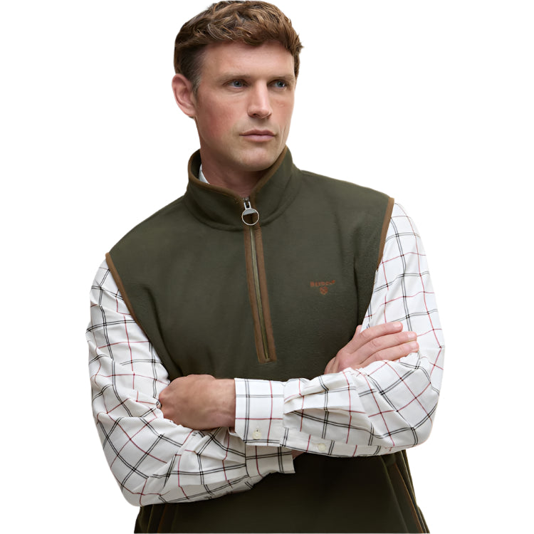 Barbour Harwood Gilet Fleece - Olive