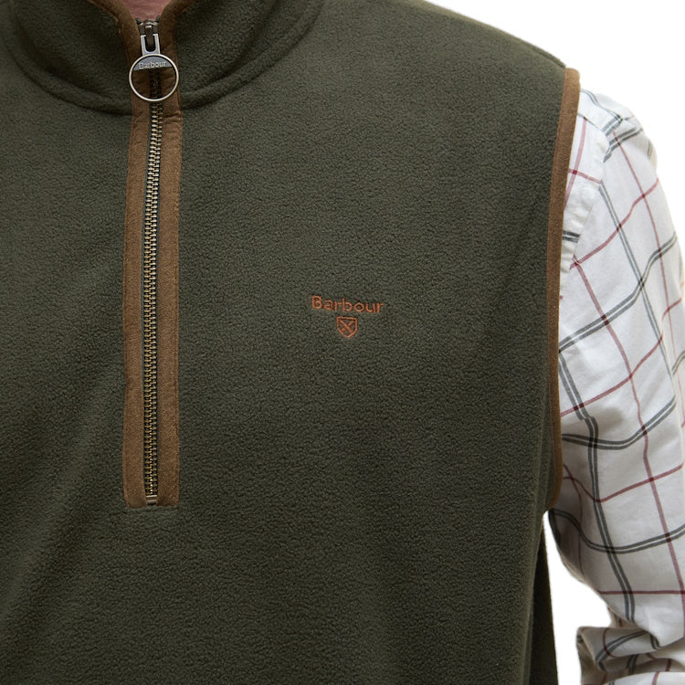 Barbour Harwood Gilet Fleece - Olive