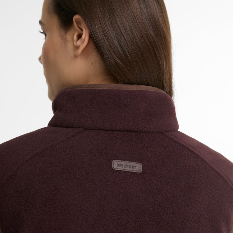Barbour Ladies Country Colton Fleece Gilet - Fig