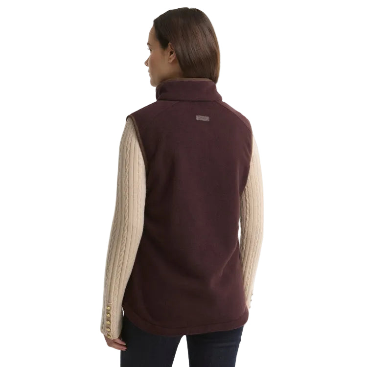 Barbour Ladies Country Colton Fleece Gilet - Fig