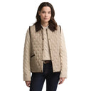 Barbour Ladies Darwen Gilet - Light Trench/Muted Tartan