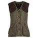 Barbour Ladies Fairfield Wool Gilet - Gardenia/Brown