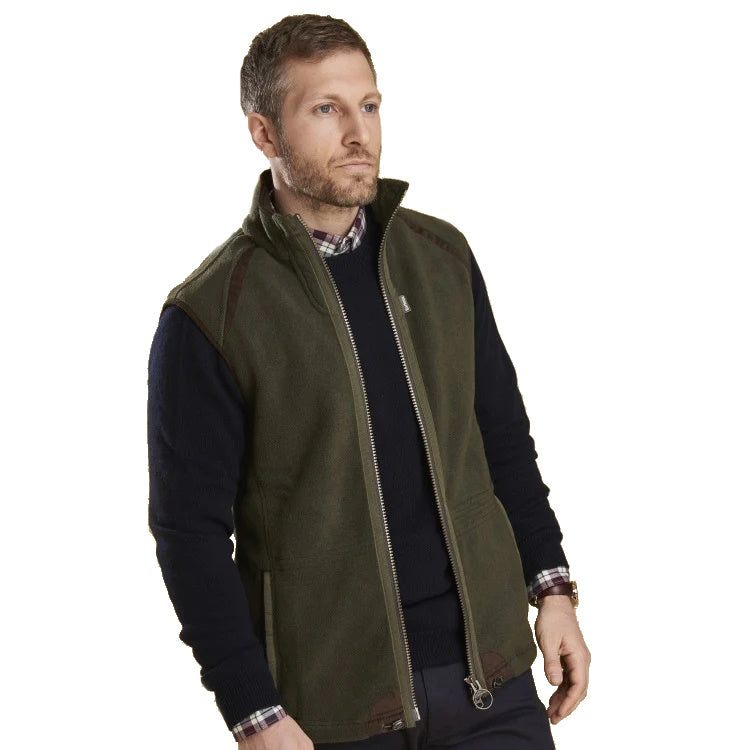 Barbour Langdale Fleece Gilet - Olive