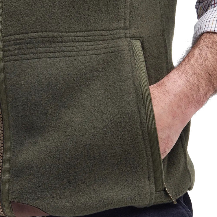 Barbour Langdale Fleece Gilet - Olive