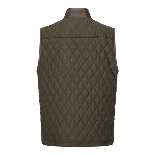 Hoggs of Fife Lindores Gents Quilted Gilet - Forest