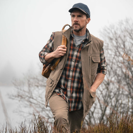 Hoggs of Fife Rothesay Utility Gilet - Khaki