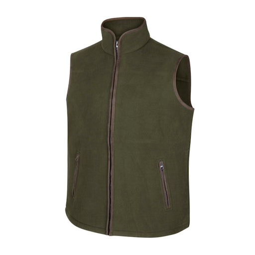 Hoggs of Fife Woodhall Fleece Gilet - Green