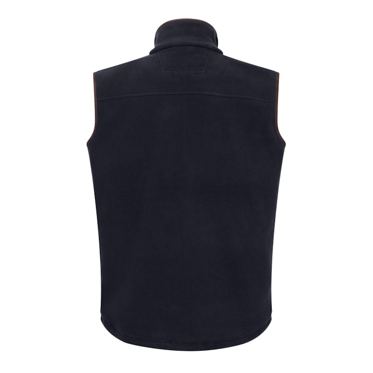 Hoggs of Fife Woodhall Fleece Gilet - Soft Black