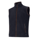 Hoggs of Fife Woodhall Fleece Gilet - Soft Black
