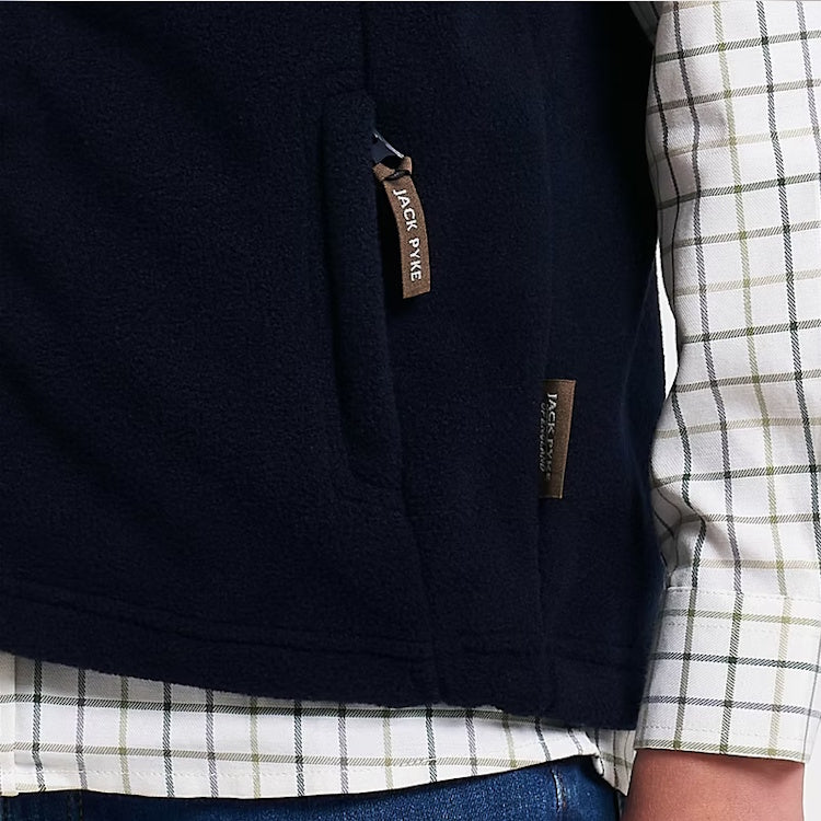 Jack Pyke Junior Countryman Fleece Gilet - Navy