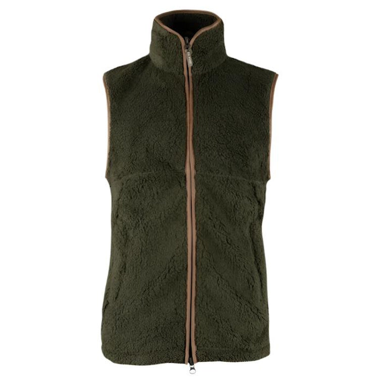 Jack Pyke Chunky Fleece Gilet - Dark Olive