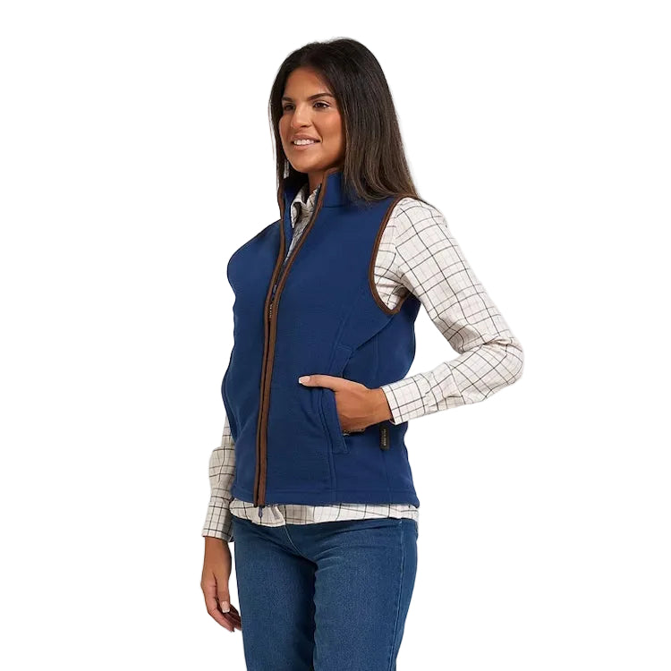 Jack Pyke Ladies Countryman Fleece Gilet - Denim
