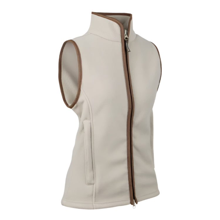 Jack Pyke Ladies Countryman Fleece Gilet - Mushroom