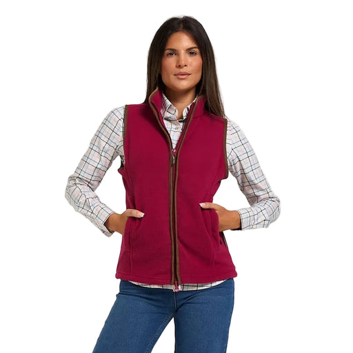 Jack Pyke Ladies Countryman Fleece Gilet - Roselle