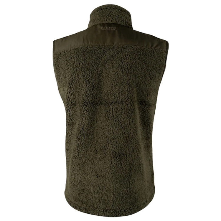Jack Pyke Sherpa Fleece Gilet - Dark Olive