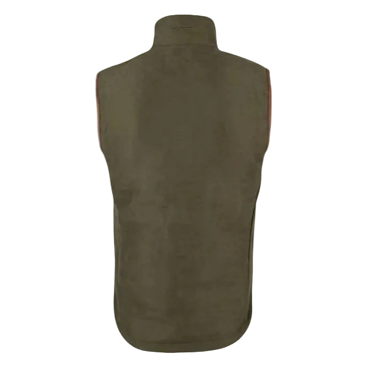 Jack Pyke Technical Moleskin Fleece Gilet - Dark Olive