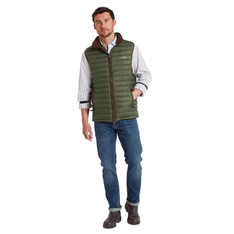 Schoffel Bowden Down Gilet - Woodland