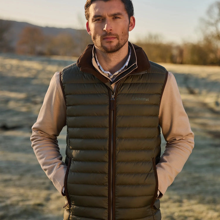 Schoffel Bowden Down Gilet - Woodland