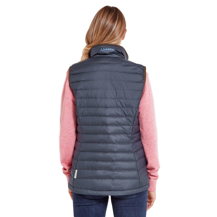 Schoffel Ladies Launde Down Gilet - Petrol Blue