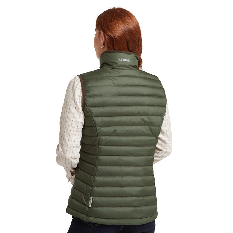 Schoffel Ladies Launde Down Gilet - Woodland