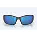 Costa Del Mar Blackfin Sunglasses - Matte Black Frame - Blue Mirror 580G Lens
