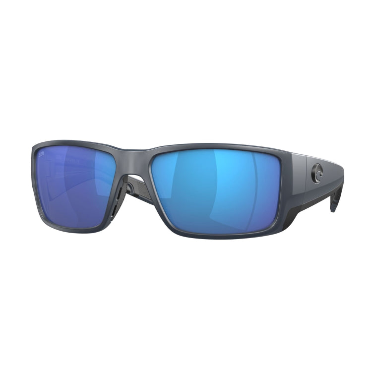 Costa Del Mar Blackfin Pro Sunglasses - Matte Black Frame - Blue Mirror 580G Lens