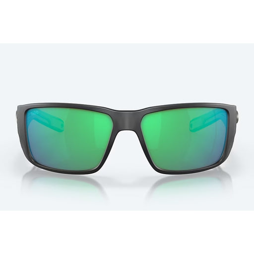 Costa Del Mar Blackfin Pro Sunglasses - Matte Black Frame - Green Mirror 580G Lens