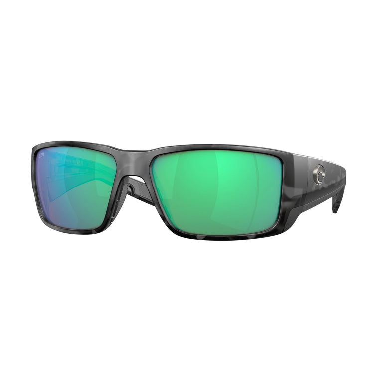 Costa Del Mar Blackfin Pro Sunglasses - Matte Black Frame - Green Mirror 580G Lens