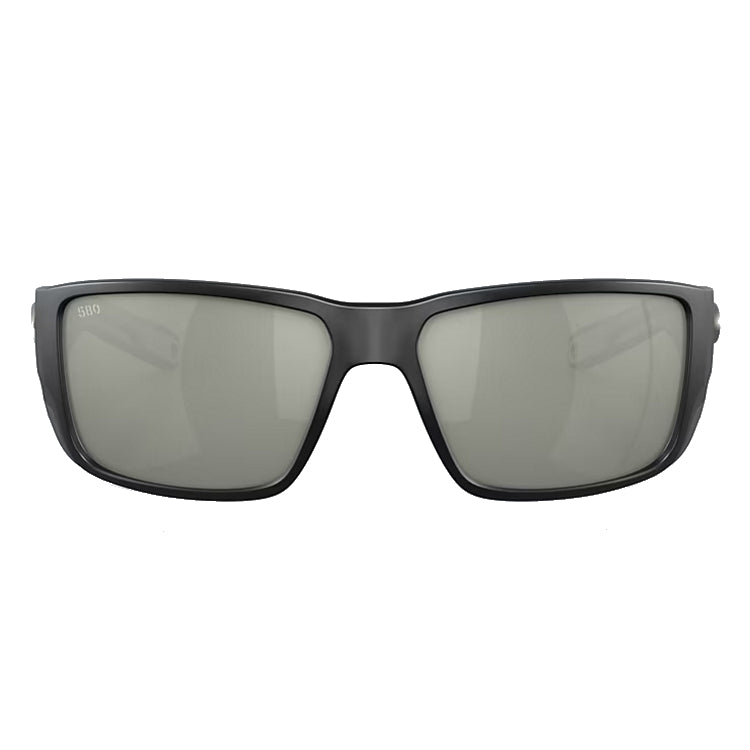 Costa Del Mar Blackfin Pro Sunglasses - Matte Black Frame - Grey Silver Mirror 580G Lens