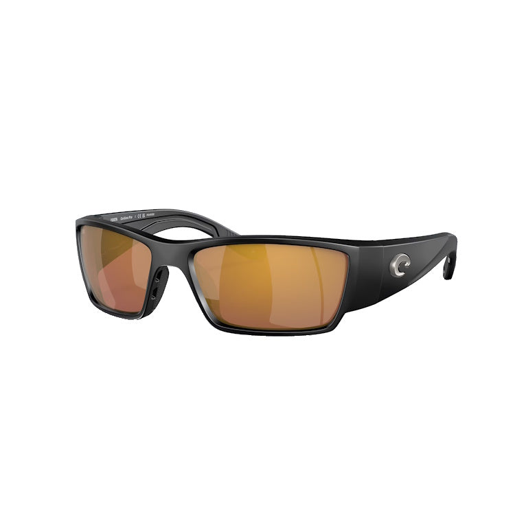 Costa Del Mar Corbina Pro Sunglasses - Matte Black Frame - Gold Mirror 580G Lens
