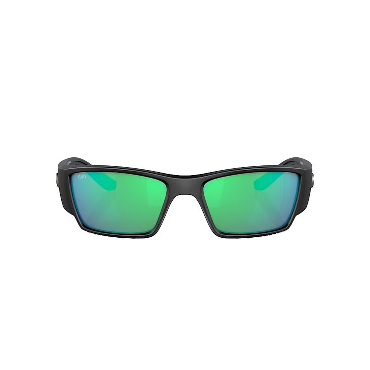 Costa Del Mar Corbina Pro Sunglasses - Matte Black Frame - Green Mirror 580G Lens