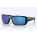 Costa Del Mar Fantail Pro Sunglasses - Matte Black Frame - Blue Mirror 580G Lens