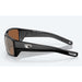 Costa Del Mar Fantail Pro Sunglasses - Matte Black Frame - Copper Silver Mirror 580G Lens