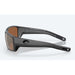 Costa Del Mar Fantail Pro Sunglasses - Matte Grey Frame - Copper Silver Mirror 580G Lens
