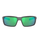 Costa Del Mar Fantail Pro Sunglasses - Matte Grey Frame - Green Mirror 580G Lens