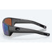 Costa Del Mar Fantail Pro Sunglasses - Matte Grey Frame - Green Mirror 580G Lens