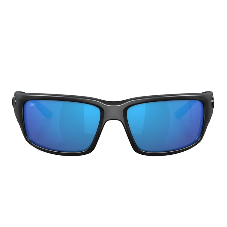 Costa Del Mar Pescador Sunglasses - Light Gray/Blue Mirror 580G Glass Lenses, Polarized, New With Tags