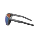 Costa Del Mar Ferg XL Sunglasses - Shiny Grey Frame - Green Mirror 580G Lens