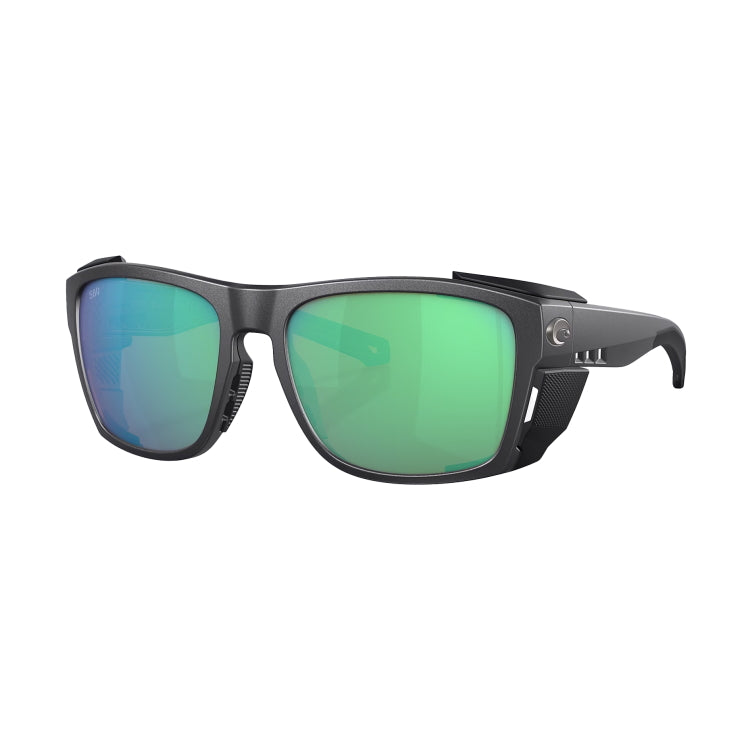 Costa Del Mar King Tide 6 Sunglasses - Black Pearl Frame - Green Mirror 580G Lens