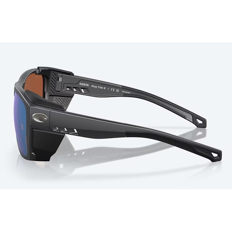 Costa Del Mar King Tide 6 Sunglasses - Black Pearl Frame - Green Mirror 580G Lens