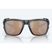 Costa Del Mar King Tide 8 Sunglasses - Black Pearl Frame - Copper Silver Mirror 580G Lens
