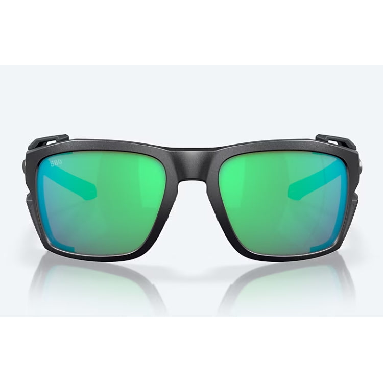 Costa Del Mar King Tide 8 Sunglasses - Black Pearl Frame - Green Mirror 580G Lens - John Norris
