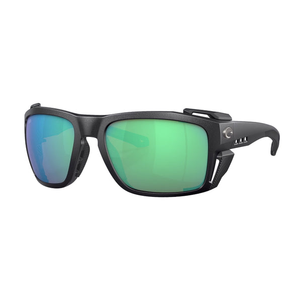 Costa Del Mar King Tide 8 Sunglasses - Black Pearl Frame - Green Mirror 580G Lens