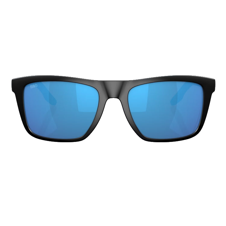 Costa Del Mar Mainsail Sunglasses - Matt Black Frame - Blue Mirror 580G Lens