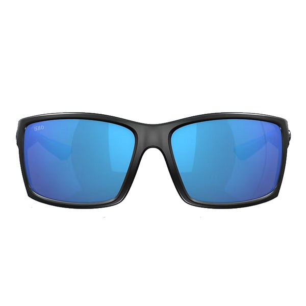 Costa Del Mar Reefton Sunglasses - Blackout Frame - Blue Mirror 580G Lens