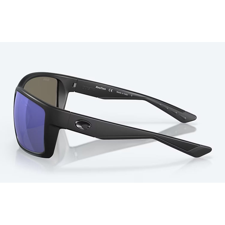 Costa Del Mar Reefton Sunglasses - Blackout Frame - Blue Mirror 580G Lens