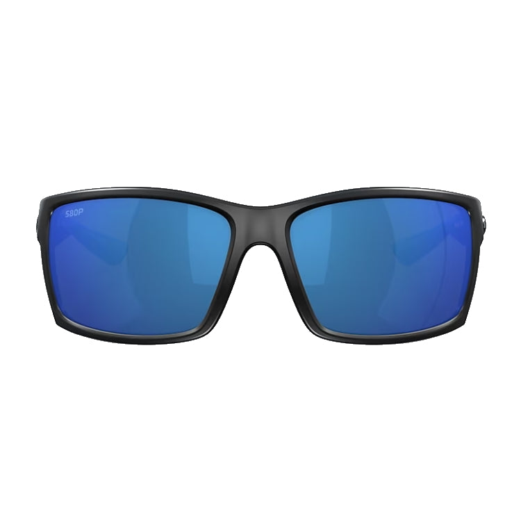 Costa Del Mar Wader Sunglasses – Brushed Blue Frame, Blue Mirror 580P Polarized